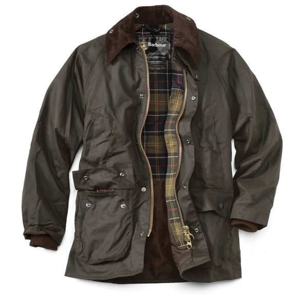 Men’s Barbour® Classic Bedale Jacket in Olive - Picture 1 of 16